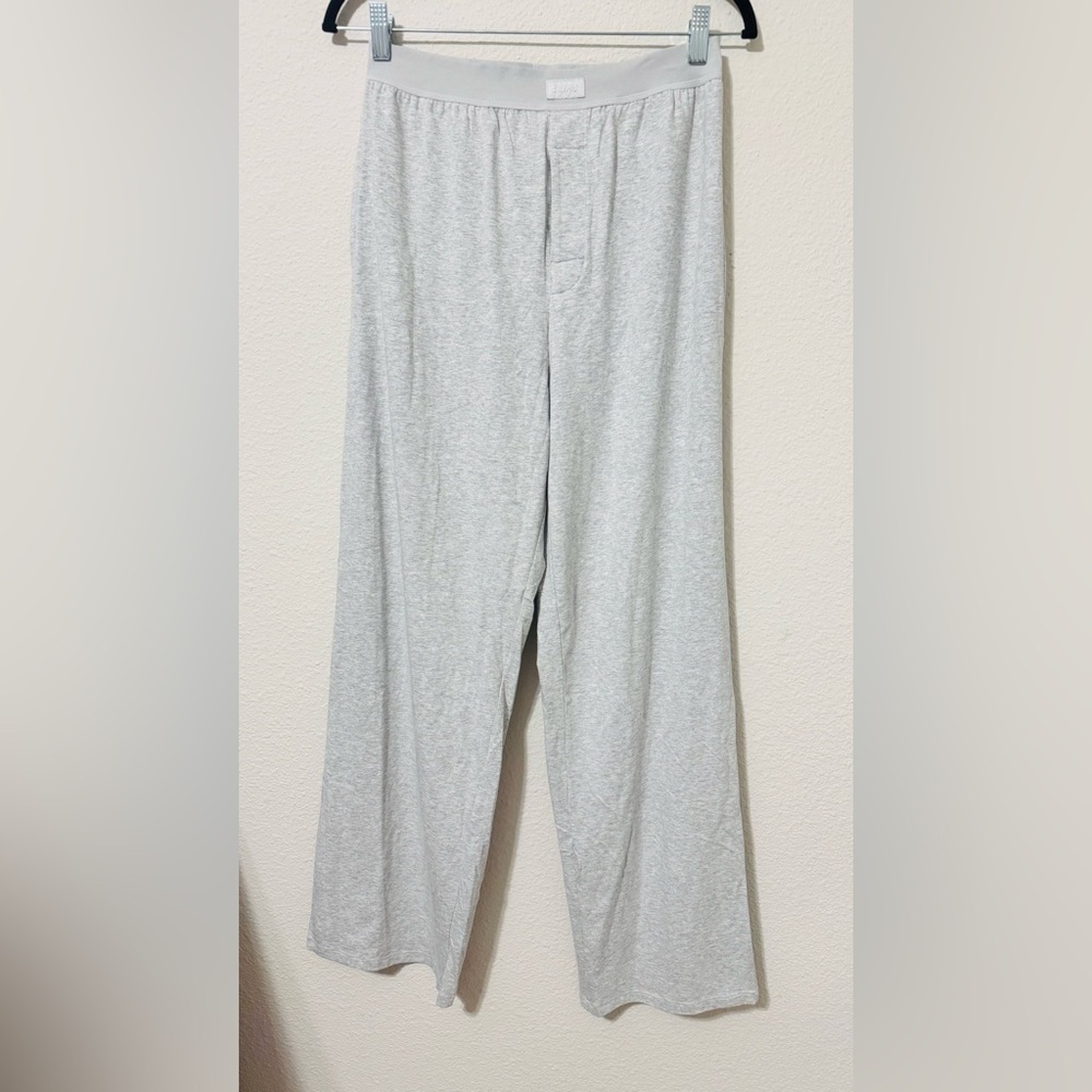 SKIMS Boyfriend Loose Pants in heathered gray-Size Small NWT - Picture 5 of 9